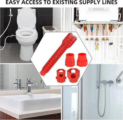 Fathers Day Gifts 14-in-1 Multi-functional Wrench for Toilet