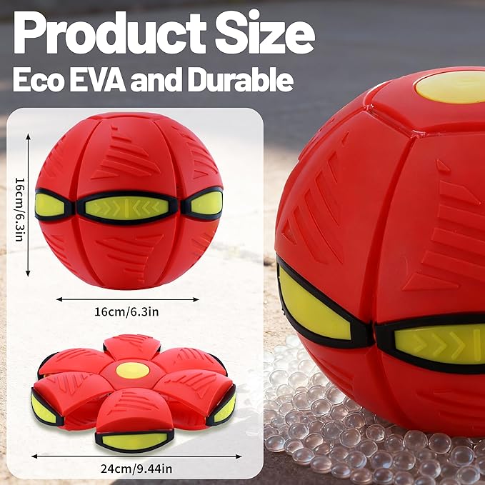 Magic Flying Saucer Interactive Pop-Up Transform Toy
