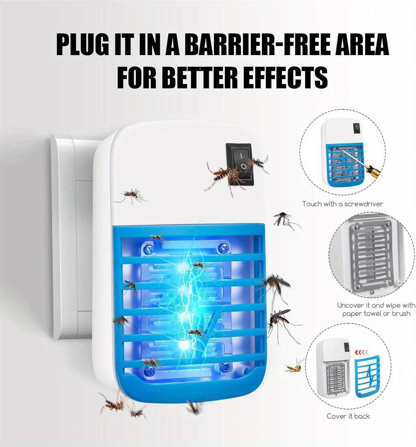 2-Pack Plug-In Blue Light Electronic Bug Zapper