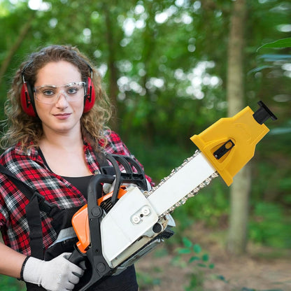 Electric Chainsaw Teeth Sharpener, Portable Fast Grinding Tool