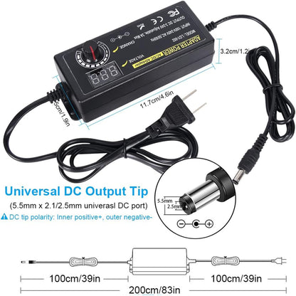 72W Power Supply Adjustable DC 3V ~ 24V Variable Universal Switching