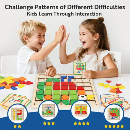 Wooden Stacking Puzzle Toy