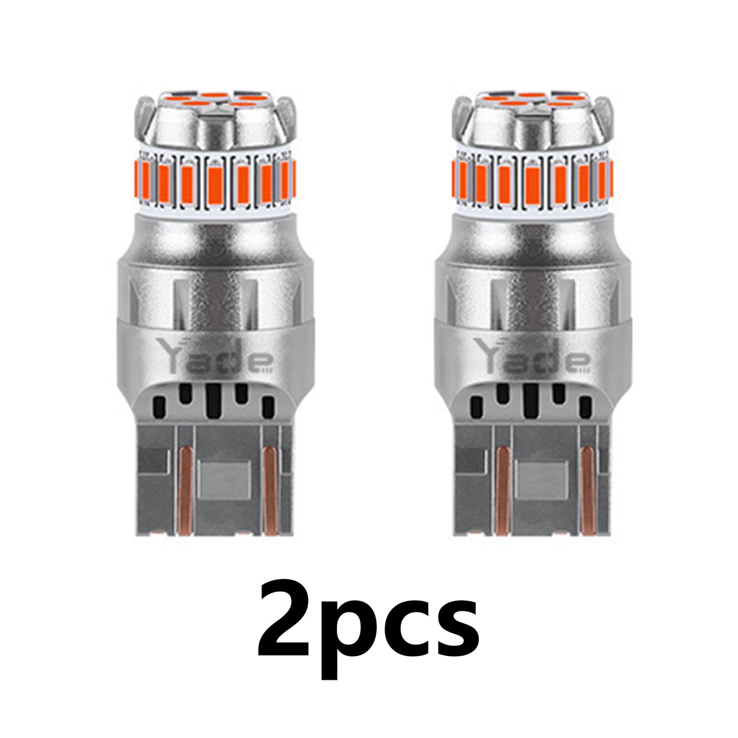 2Pcs LED Bulb Reverse Lights, Red Super Bright 7440
