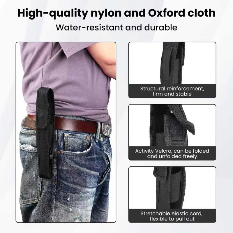 Telescopic Hiking Poles, Heavy-Duty Collapsible Trekking Poles for Long-Distance Hiking