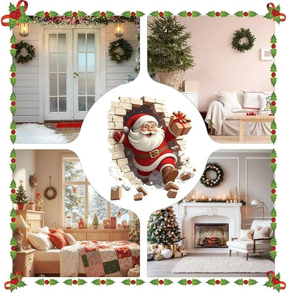 Large Christmas 3D Effect Stickers