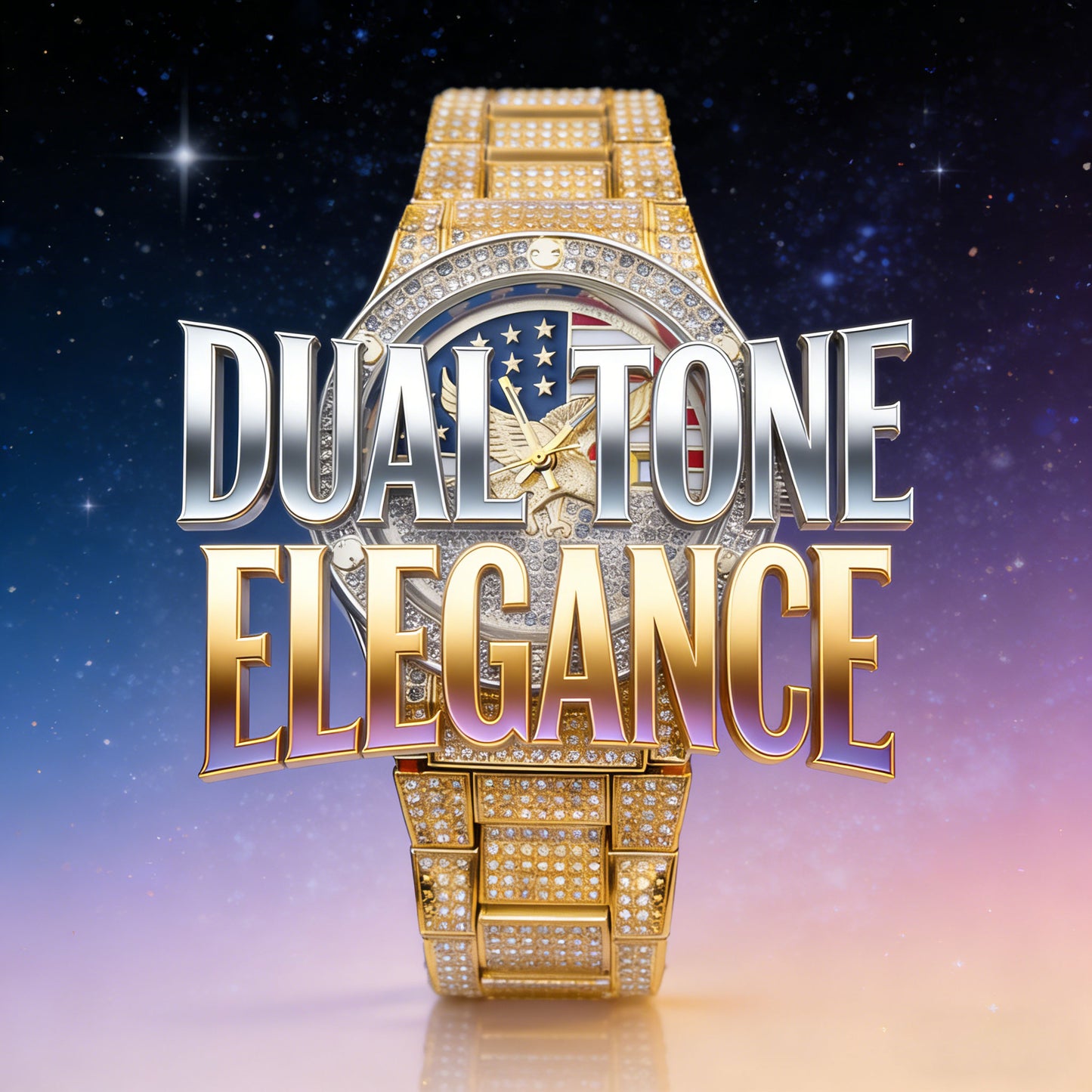 Rapper-Style Watch