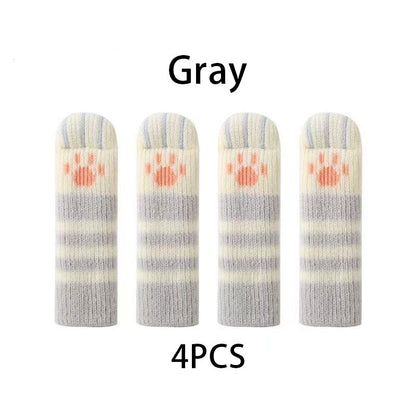 4PCS Double Layer Thickening Furniture Leg Socks