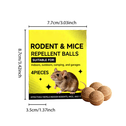 Rodent & Mice Repellent 4 PCS Longer Lasting Scent