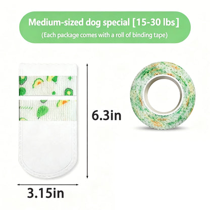 20PCS Disposable Protective Paw Covers for Pets