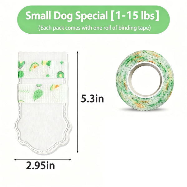 20PCS Disposable Protective Paw Covers for Pets