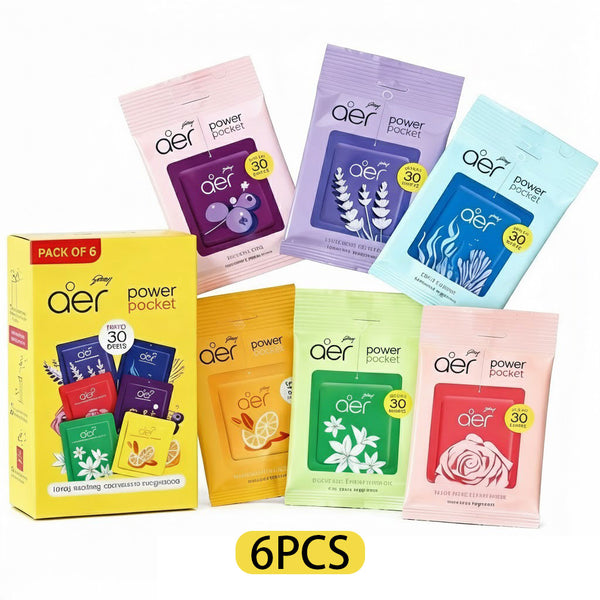6PCS Power Pocket Air Freshener