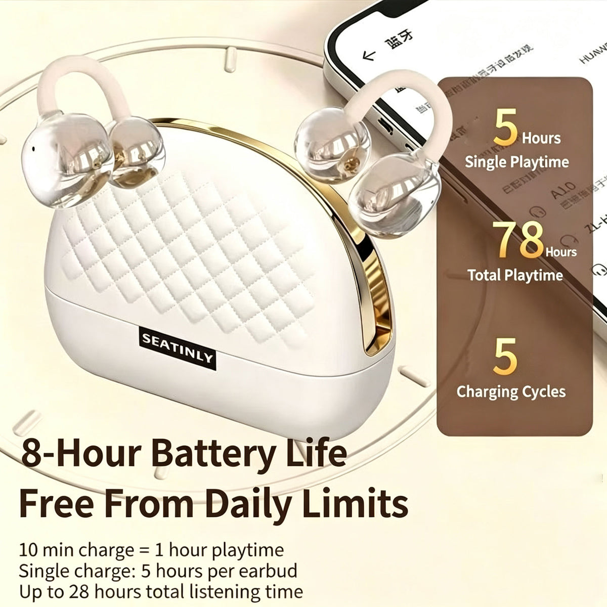 Innovative and stylish bag-style headphones