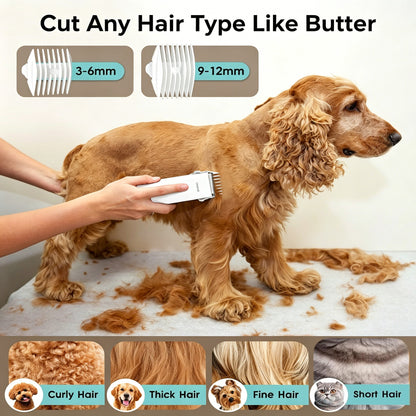 Pet Clippers for Dog Hair Grooming Low Noise