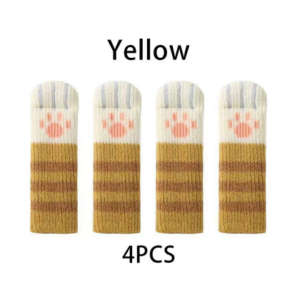 4PCS Double Layer Thickening Furniture Leg Socks