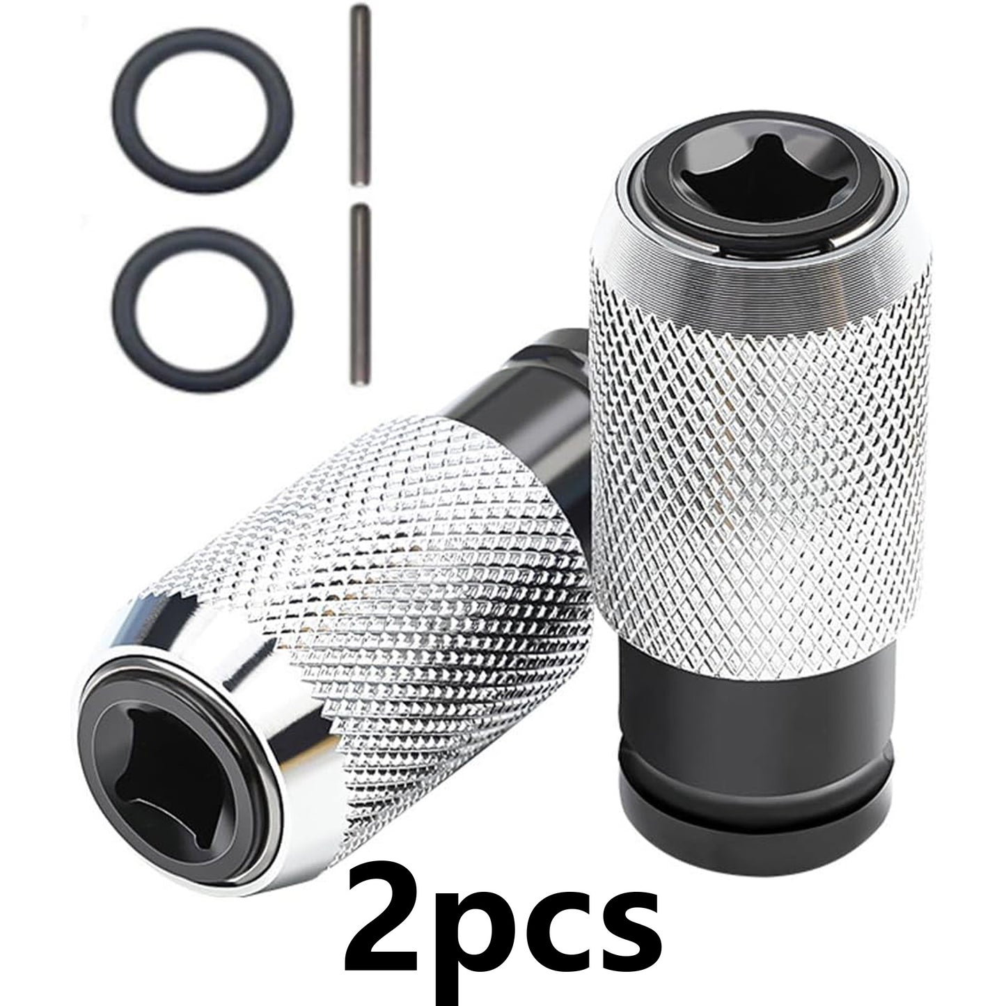 2 PCS Rotary Hammer Adapter with Impact Drill Bits Set