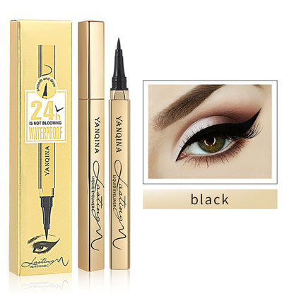 2PCS Waterproof Liquid Eyeliner Pen – Long-Lasting, Fast-Drying Precision Black Eyeliner
