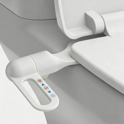 Bidet Toilet Seat Self Cleaning Dual Nozzle Adjustable Water