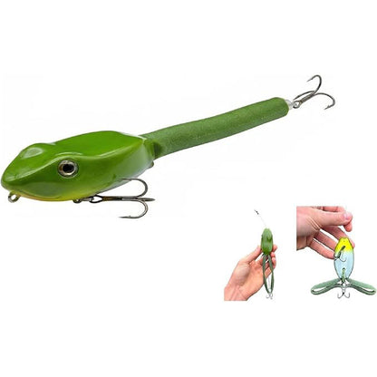 Premium Topwater Frog Fishing Lure - Pike in Freshwater & Saltwater
