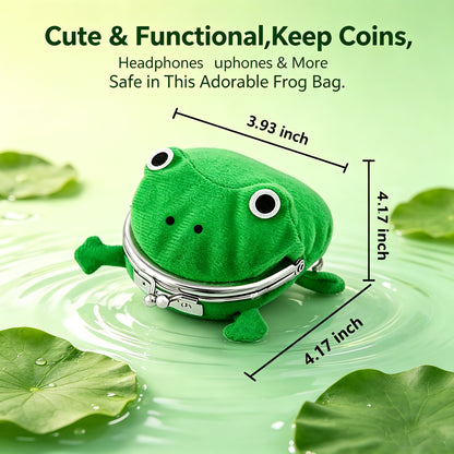Anime Frog Coin Purse, Cute Pouch Wallet