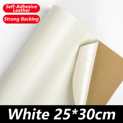 Self-Adhesive Genuine Leather Patch – Waterproof Repair Sheet for Sofa, Car Seats & Furniture