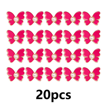 20Pcs Pant Waist Tightener, Detachable Butterfly Clips Jean Buttons