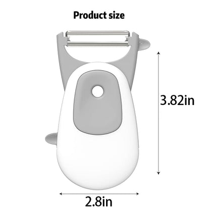 Multifunctional 3-in-1 Stainless Steel Kitchen Peeler