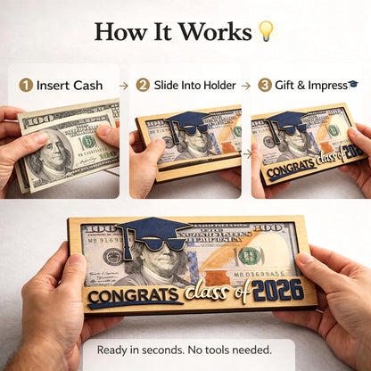 Class of 2026 Graduation Money Holder