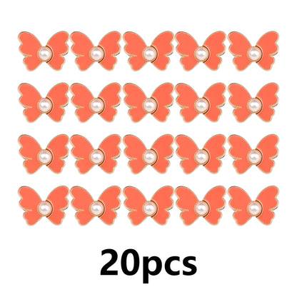 20Pcs Pant Waist Tightener, Detachable Butterfly Clips Jean Buttons