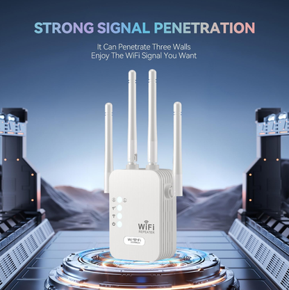 WiFi Extender Signal Booster, Internet Booster, Long Range WiFi Extender