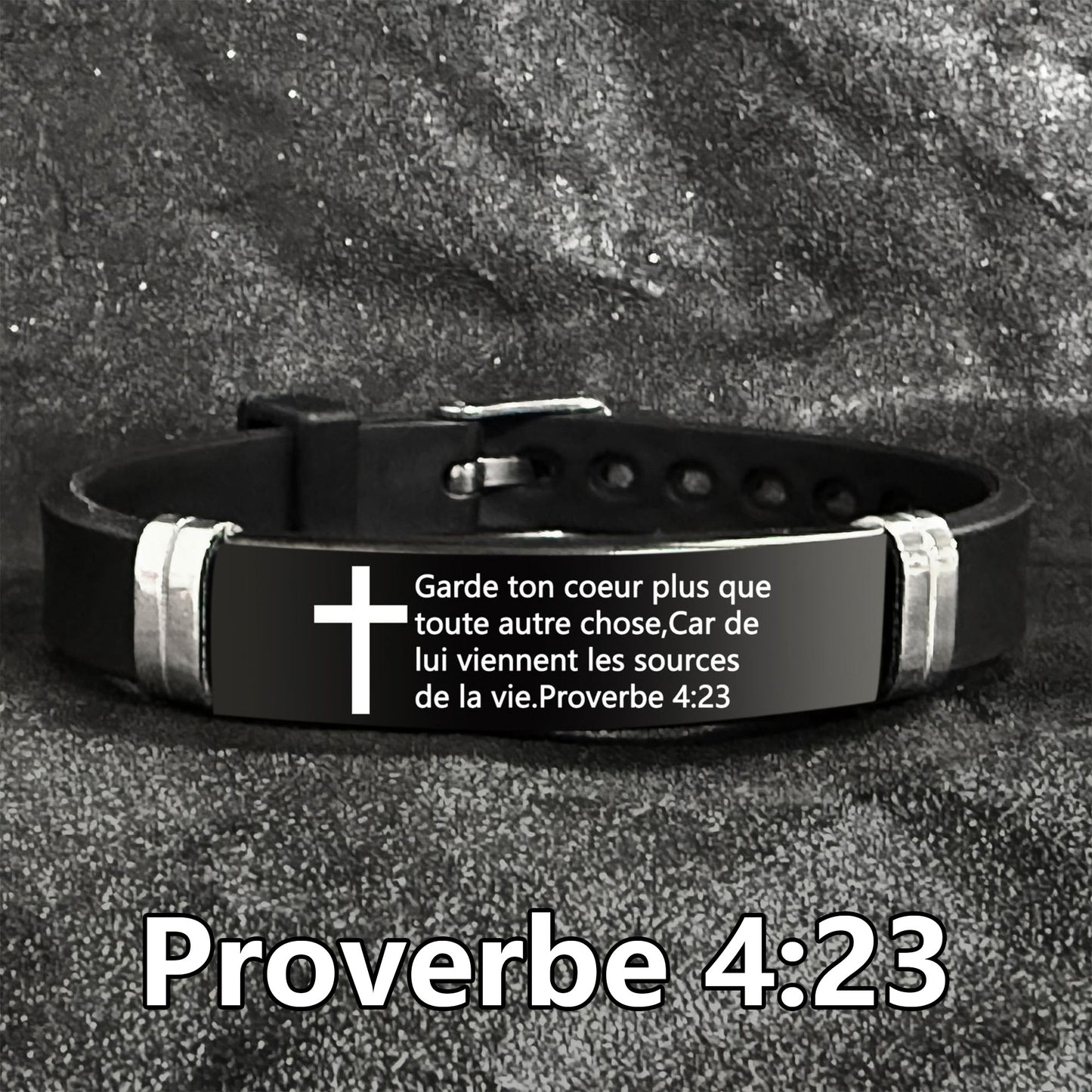 Bible Verse Inspirational Quote Cross Bracelets