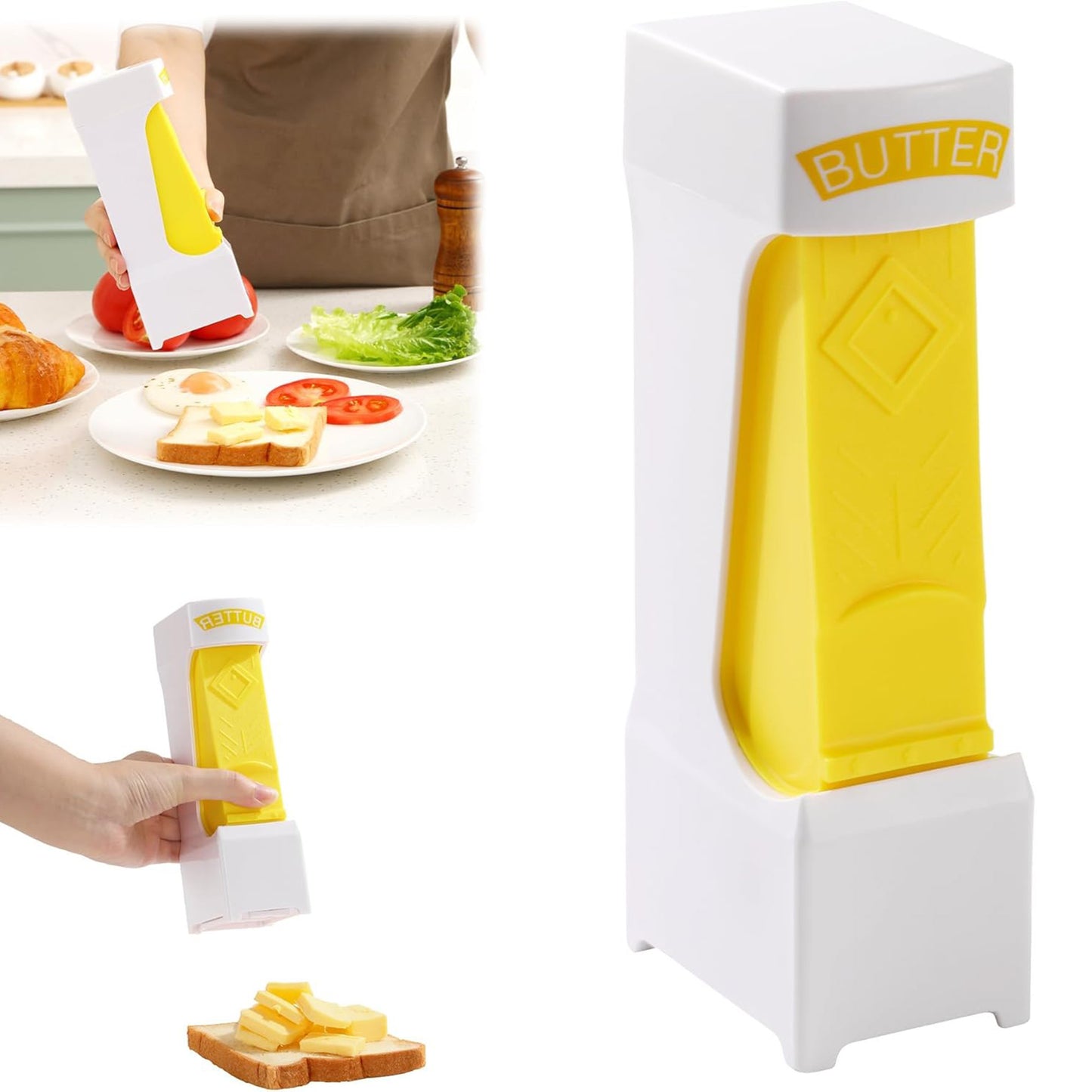 Stick Butter Cutter Slicer Butter Slicer Dispenser