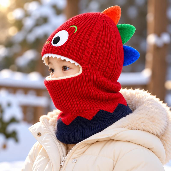 Cute Knitted Winter Hat for Children