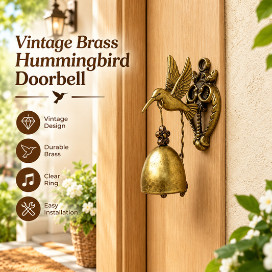 Vintage Hummingbird Doorbell