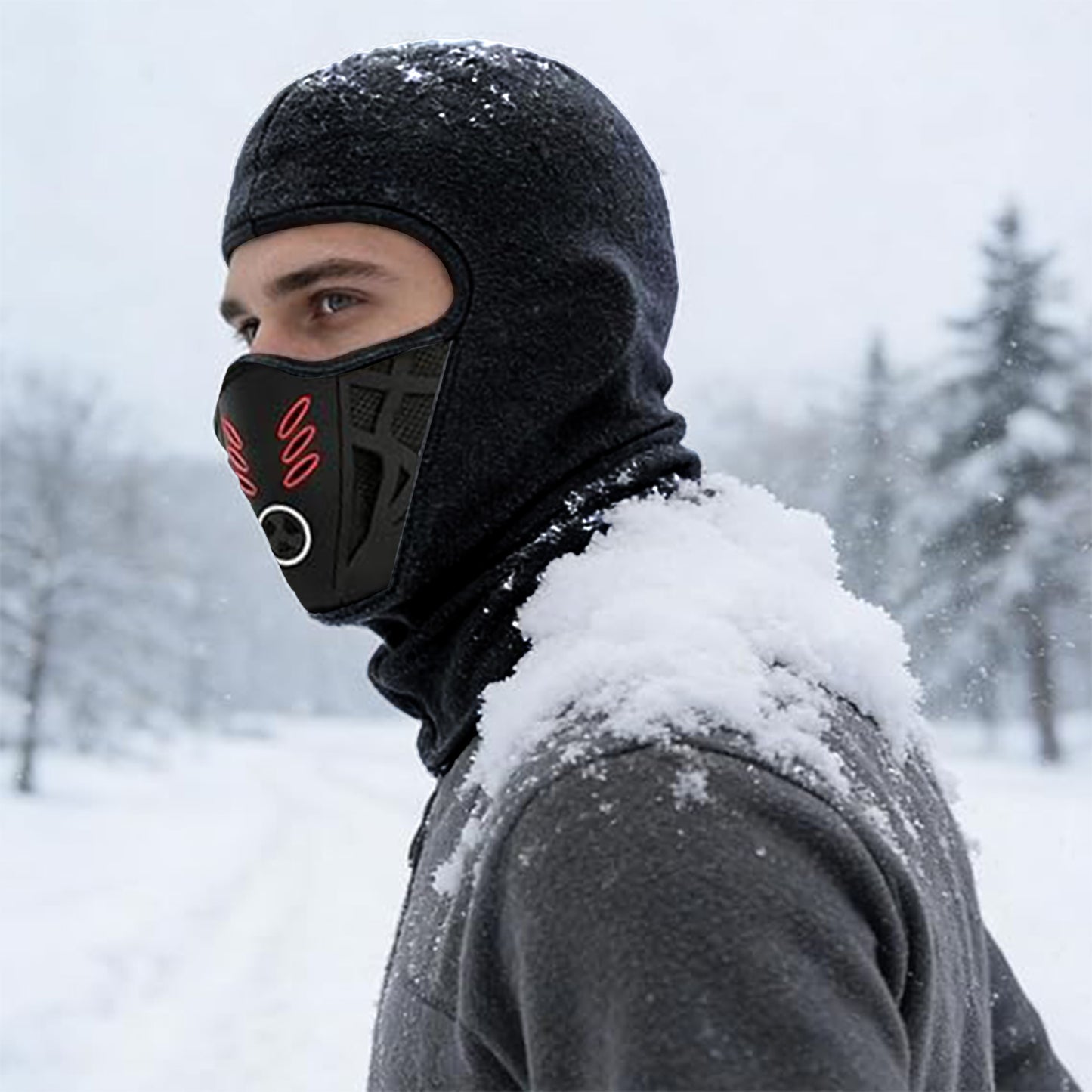 Windproof Balaclava Ski Face Mask for Warm Breathable Rider