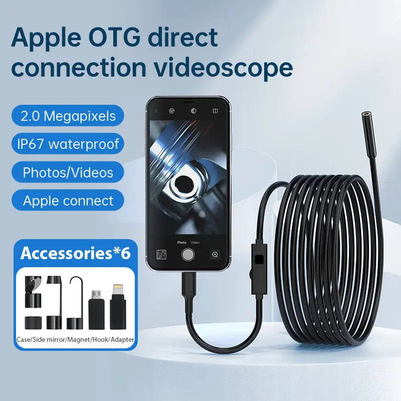 Multifunctional 1920P HD Borescope Endoscope Camera