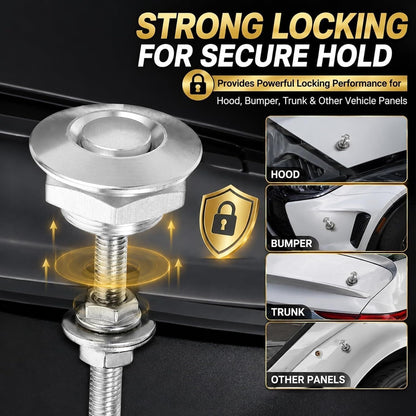 4Pcs Universal Aluminum Quick-Release Lock Latches