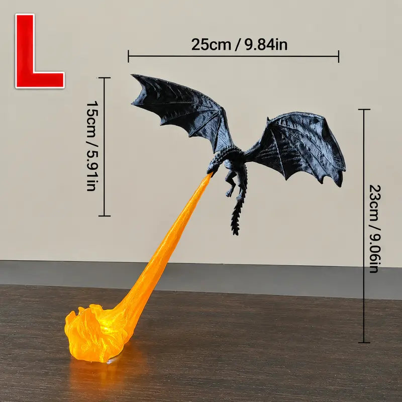 Mysterious Dragon Bookshelf Decoration