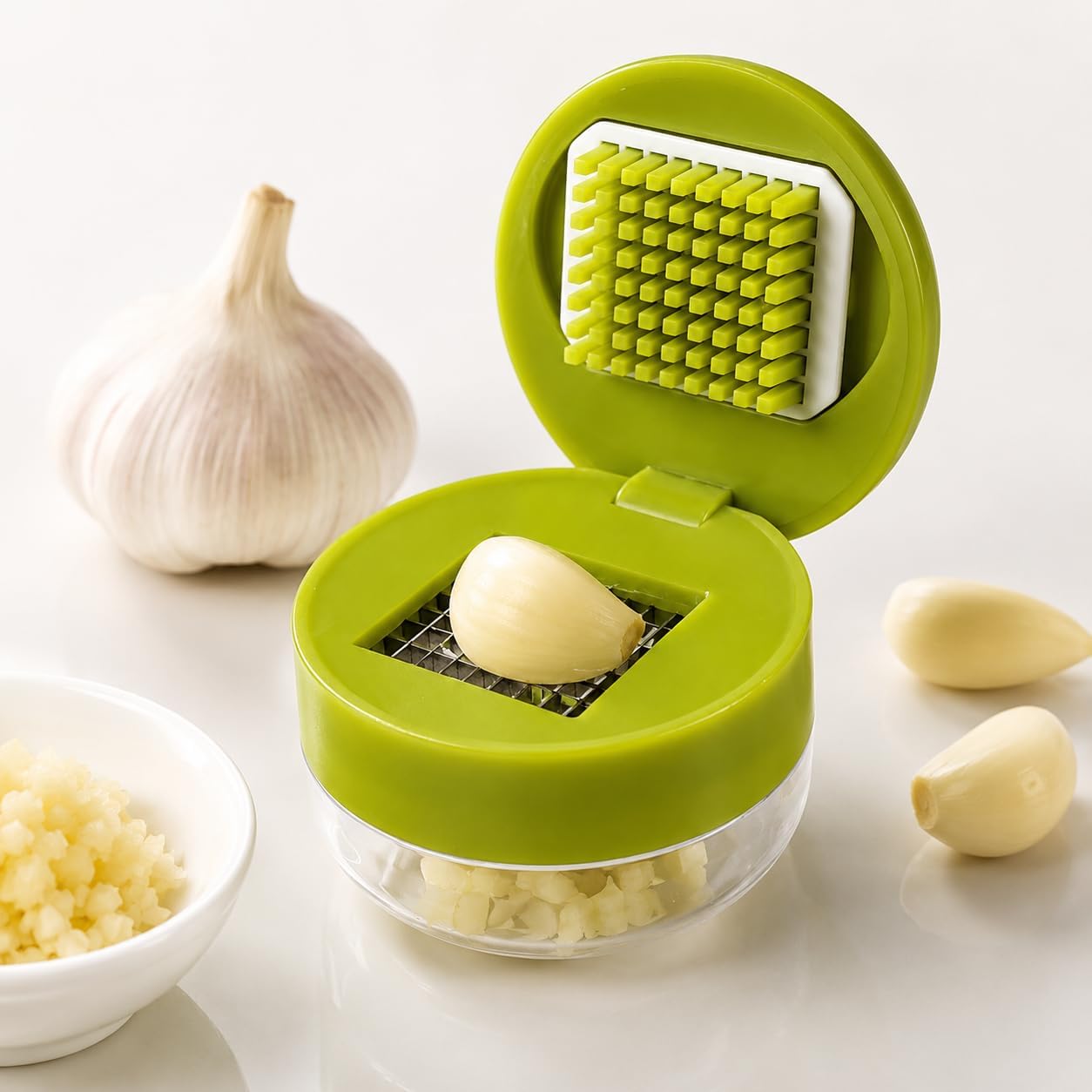 Multifunctional Manual Garlic Press