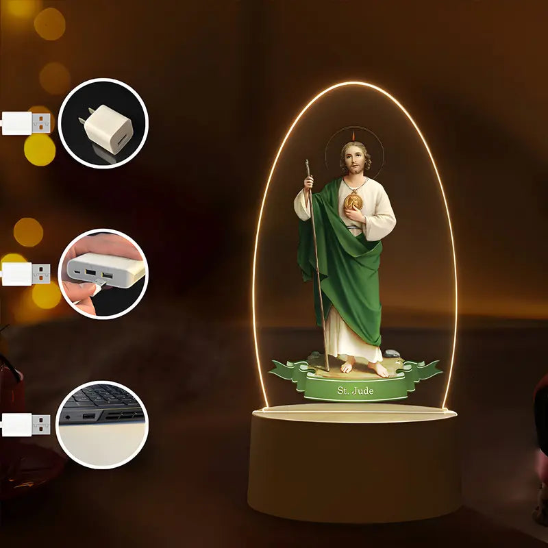 Religious Prayer LED Night Light