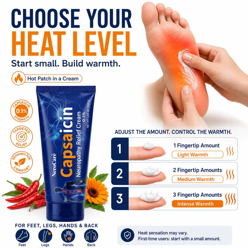 Capsaicin 0.1% Intense Warming Cream