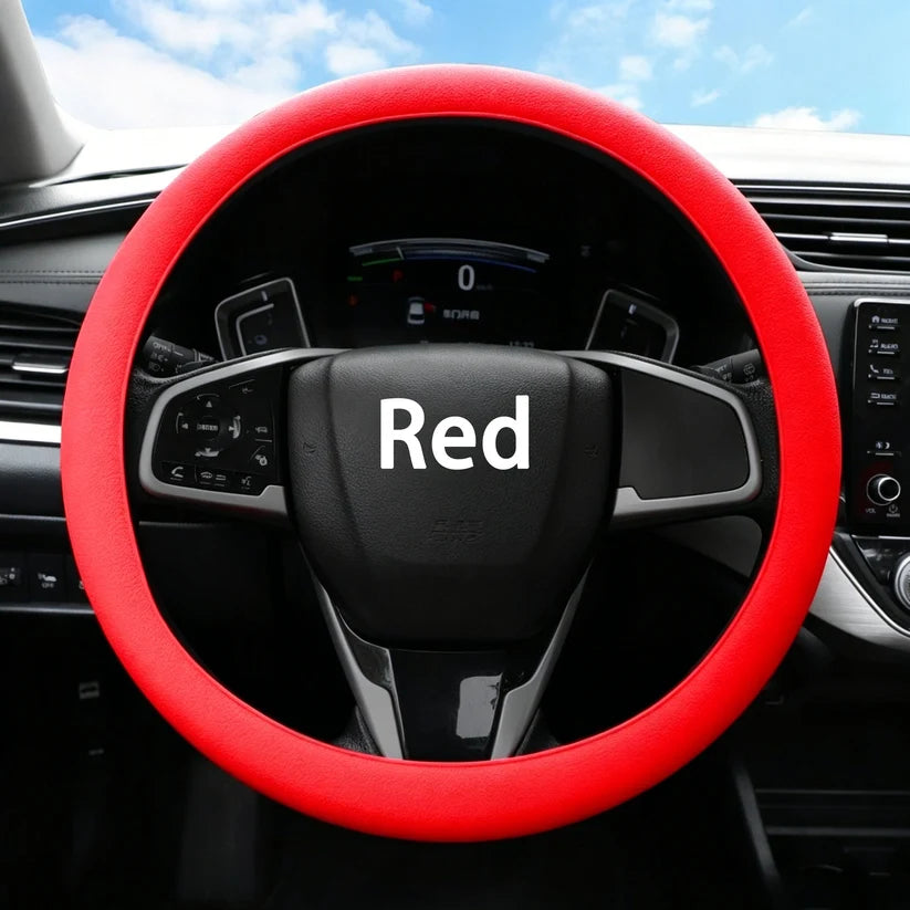 Universal Non-Slip Silicone Steering Wheel Cover