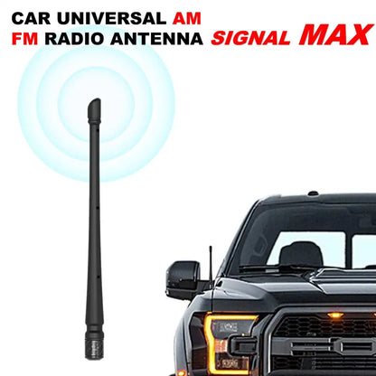 Universal automotive signal reception antenna, car antenna replacement part