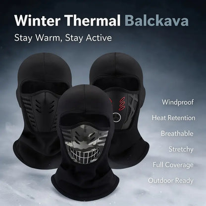 Unisex Fleece Full Face Balaclava Ski Mask
