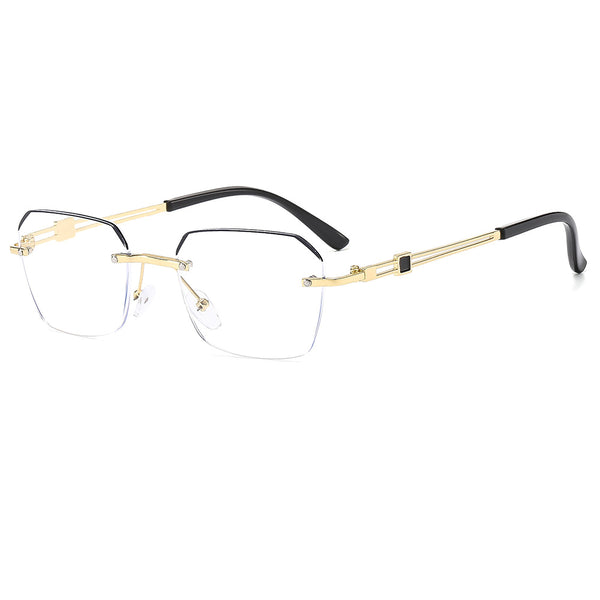The Modern Minimalist Frameless Blue Blocking Reading Glasses