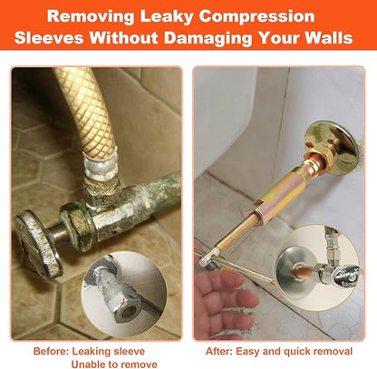 Compression Sleeve Puller Remove Tool Nut & Ferrule of Pipe