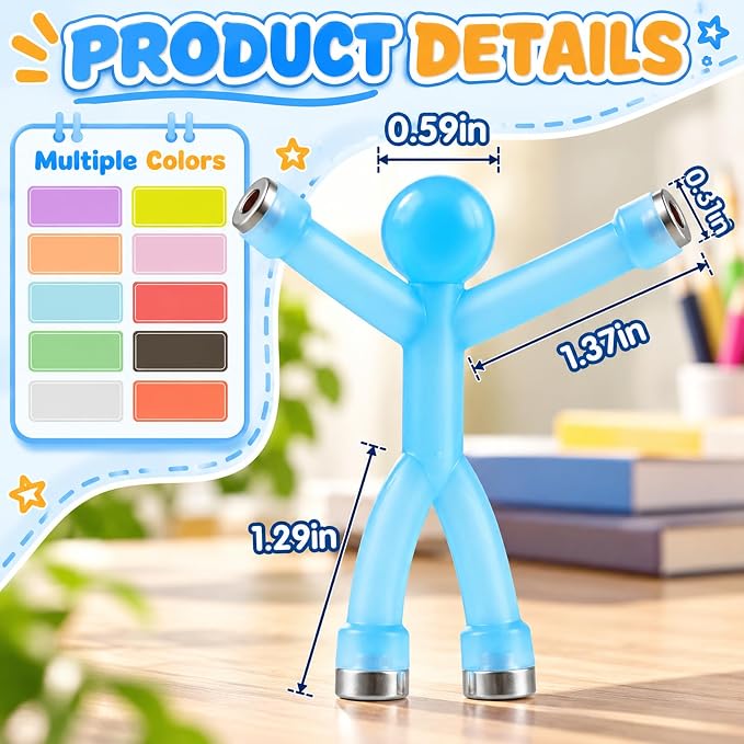 10PCS Kids' Magnetic Building Set