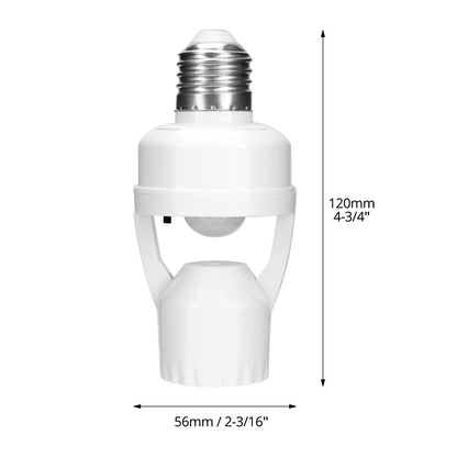 Motion Sensor Light Socket Adapter