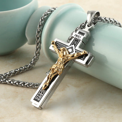Cross pendant necklace