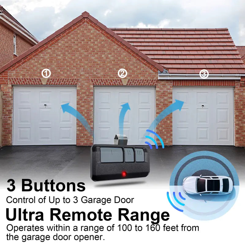 For liftmaster Craftsman Chamberlain Garage Door Opener Keypad Remote Universal