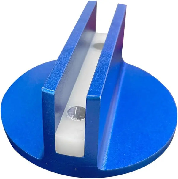 Large Universal Aluminum Slotted Grooved Magnetic Jack Pad